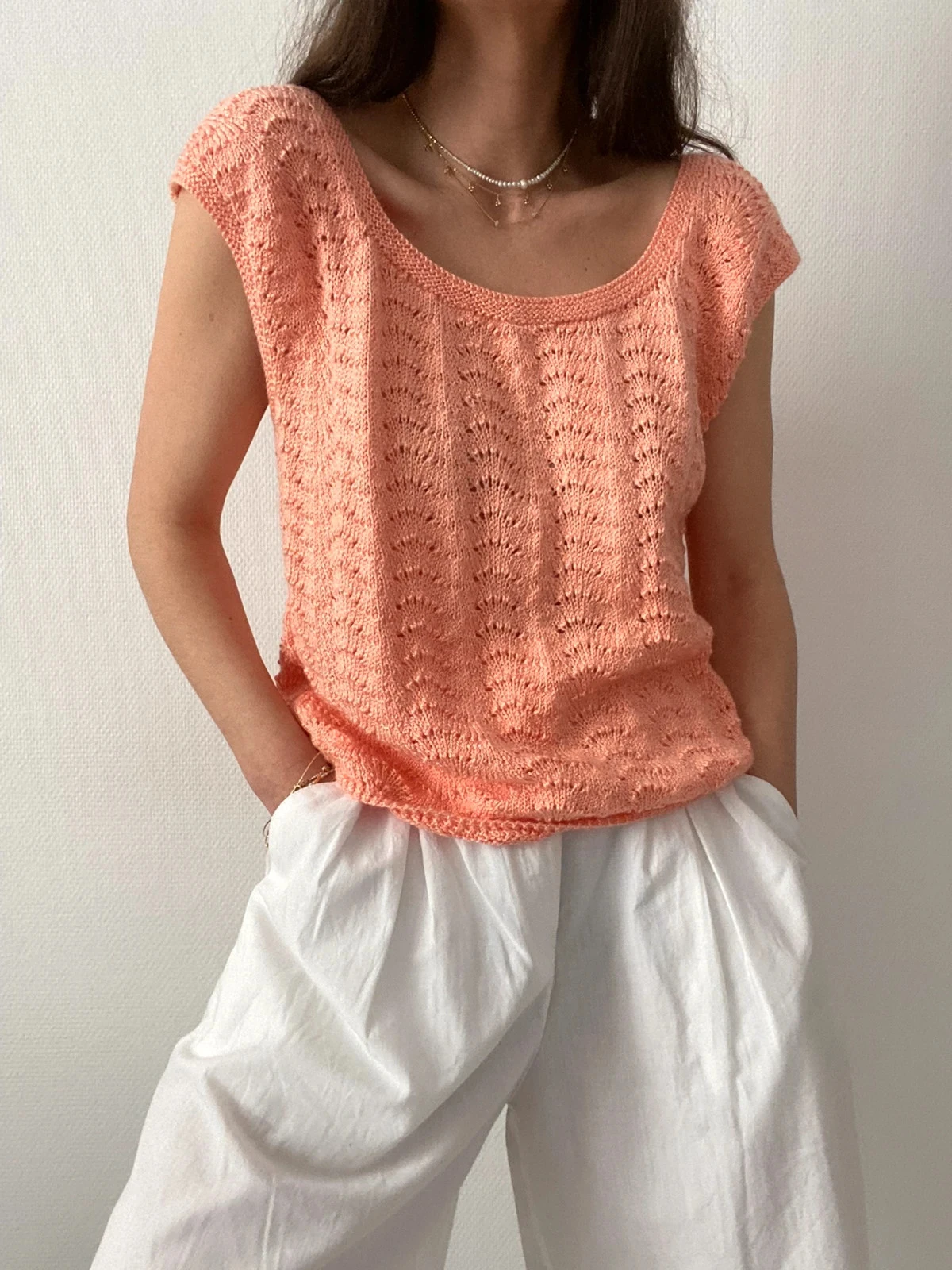 🌺Knit style sleeveless top – photo 4